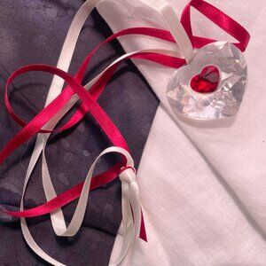 Swarovski Crystal Heart Ornament